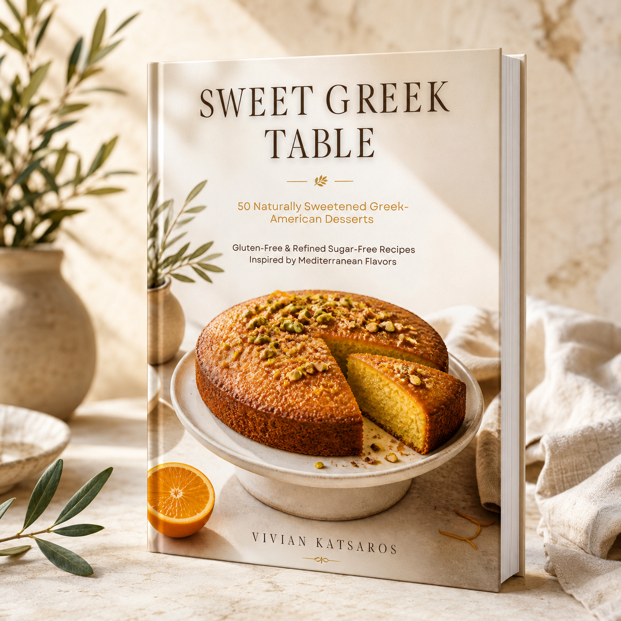 Sweet Greek Table — 50 Naturally Sweetened Greek-American Desserts
