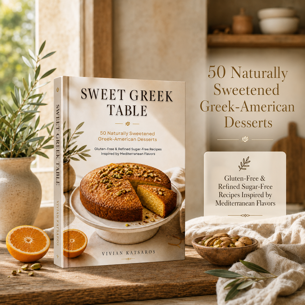 Sweet Greek Table — 50 Naturally Sweetened Greek-American Desserts